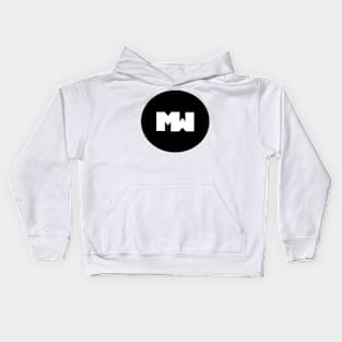 Mistah Wilson Logo (Black/White) Kids Hoodie